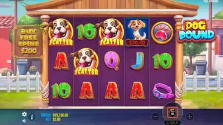 Dog Pound slot screenshot 2