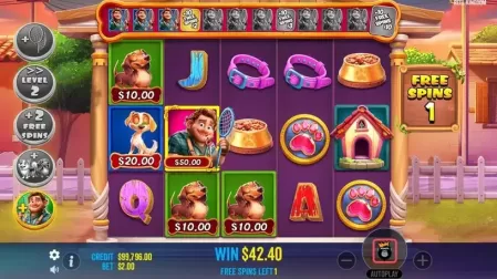 Dog Pound slot screenshot 4