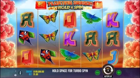 Floating Dragon Hold and Spin slot screenshot 1