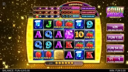 Fruit Merge Megapots slot screenshot 5