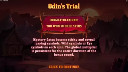 Halls of Odin slot screenshot 3
