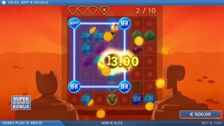 Jeff & Scully slot screenshot 5