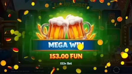 Lucky Lager x9990 slot screenshot 6