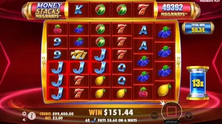 Money Stacks Megaways slot screenshot 6