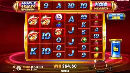 Money Stacks Megaways slot screenshot 4