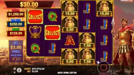 Mr Tain’s Fury: Wild Wild Gladiator slot screenshot 3