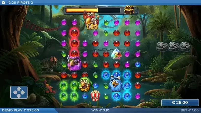 Pirots 2 slot screenshot 2
