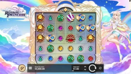 Rainbow Princess slot screenshot 1