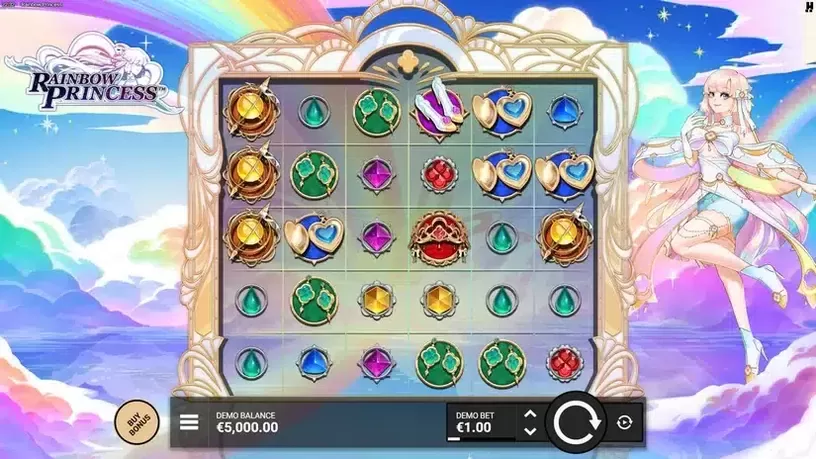 Rainbow Princess slot screenshot 1