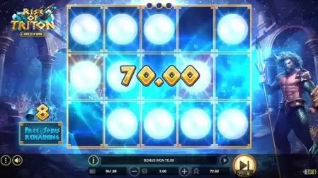 Rise of Triton slot screenshot 5