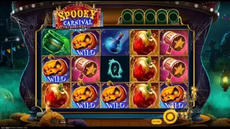 Spooky Carnival slot screenshot 5