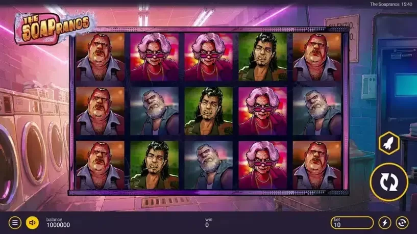 The Soapranos slot screenshot