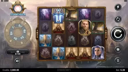 Thunderstruck Stormchaser slot screenshot 1