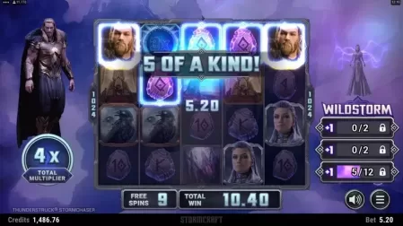 Thunderstruck Stormchaser slot screenshot 8