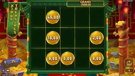 Xiao's Treasures slot screenshot 2