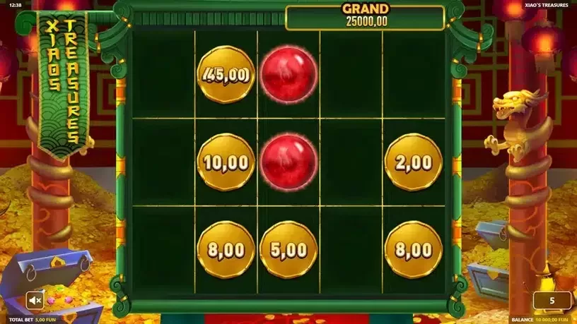 Xiao's Treasures slot screenshot 4