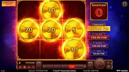 9 Coins™ Grand Gold Edition slot screenshot 3