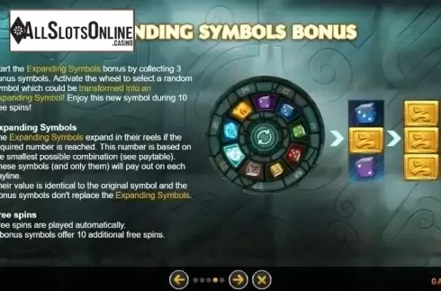 Bonus Symbol. Aetherial Fortune from GAMING1