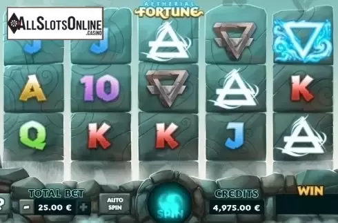 Reel Screen. Aetherial Fortune from GAMING1