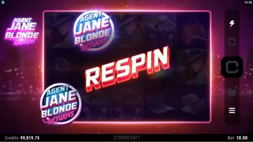 Agent Jane Blonde Returns slot screenshot 3