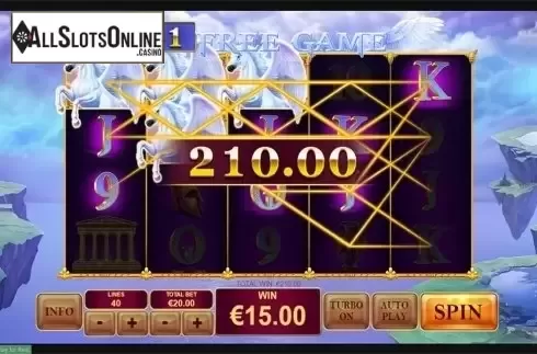 Free spins screen 3. Age of the Gods: Ruler of the Sky from Playtech Origins