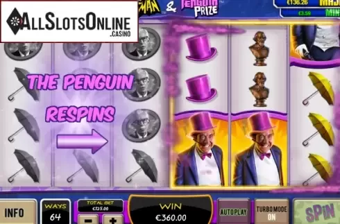 Screen9. Batman & The Penguin Prize from Playtech