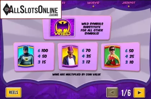 Screen2. Batman & The Penguin Prize from Playtech