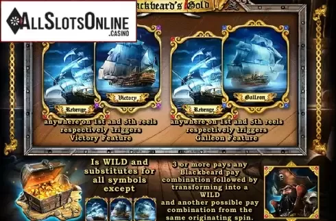 Screen2. Blackbeard's Gold from Amaya