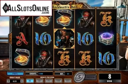 Screen7. Blackbeard's Gold from Amaya