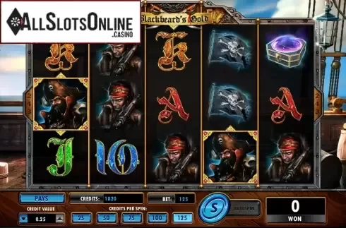 Screen6. Blackbeard's Gold from Amaya