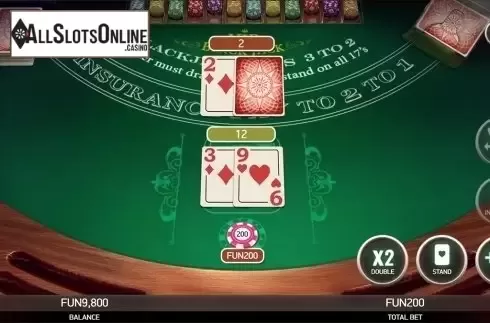 Game workflow. Blackjack VIP (Platipus) from Platipus