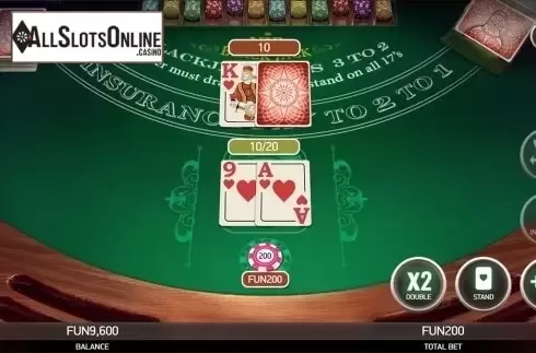 Game workflow 3. Blackjack VIP (Platipus) from Platipus