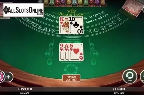 Game workflow 4. Blackjack VIP (Platipus) from Platipus