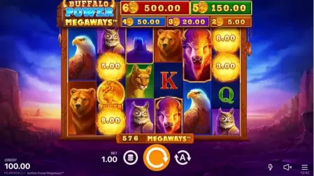 Buffalo Power: Megaways slot screenshot 2