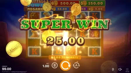 Buffalo Power: Megaways slot screenshot 6