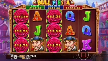 Bull Fiesta slot screenshot 3