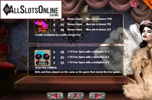 Screen6. Burlesque (40) from Portomaso Gaming