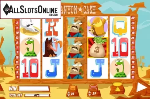 Reels. CANYON CASH from Chance Interactive