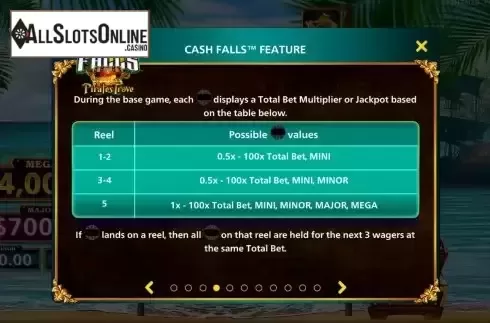 Game Features screen 2