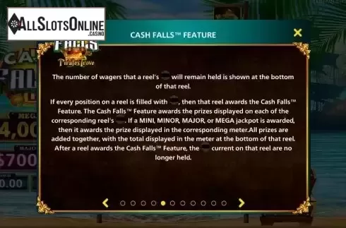 Game Features screen 3