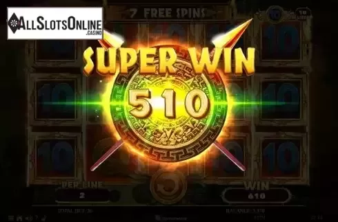 Big Win screen