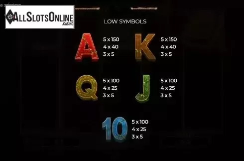 Paytable screen 2