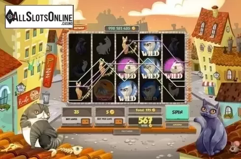 Win Screen. Cat's Dreams from Red Rake