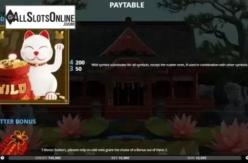 Paytable 2