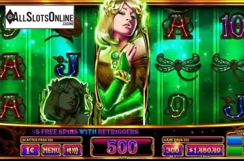 Win Screen 3. Celestial Goddesses from Incredible Technologies