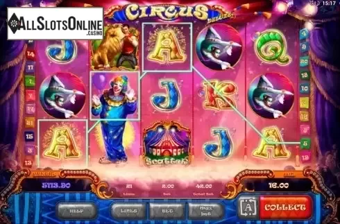 Screen4. Circus Deluxe from Playson
