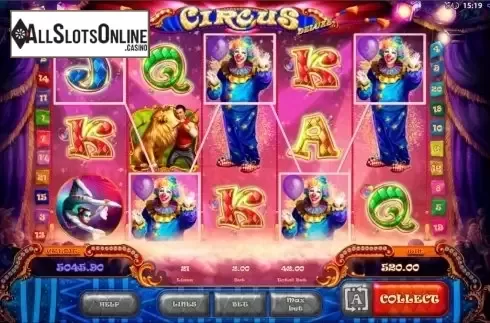 Screen5. Circus Deluxe from Playson