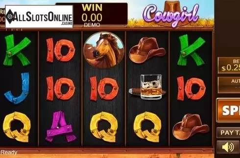 Reels screen. Cow Girl from PlayStar