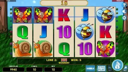 Crazy Bee slot screenshot 3