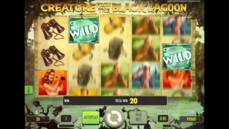 Creature from the Black Lagoon slot screenshot 3